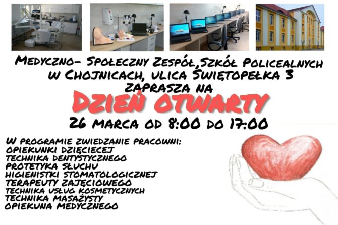 Medyczno Spolecznym Zespole Szkół Policealnych w Chojnicach